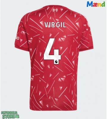 Liverpool Virgil van Dijk #4 Replika Hjemmebanetrøje 2026-27 Kortærmet